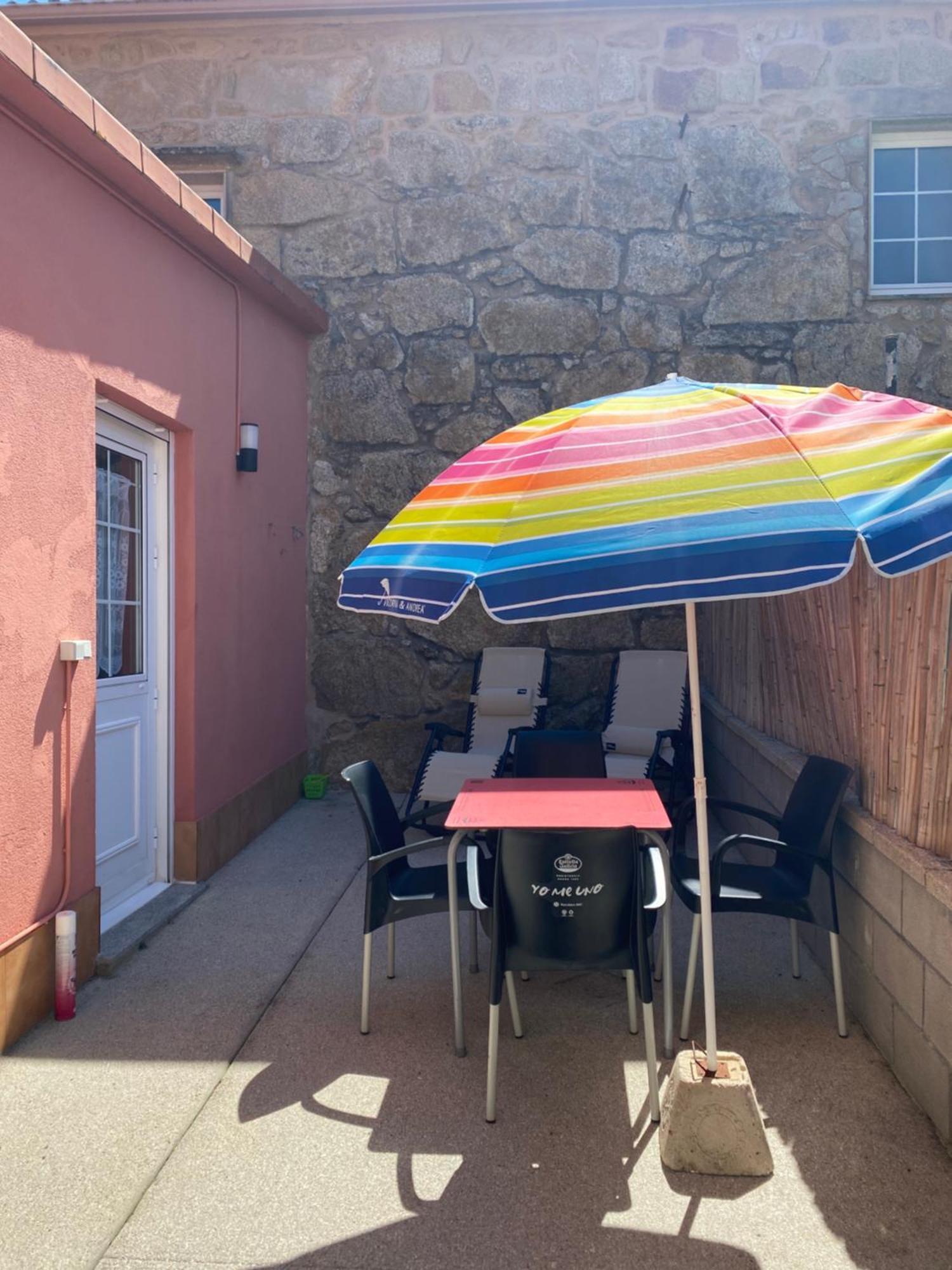 הוילה La Casita Alere En Playa Carnota Con Patio Y Barbacoa מראה חיצוני תמונה